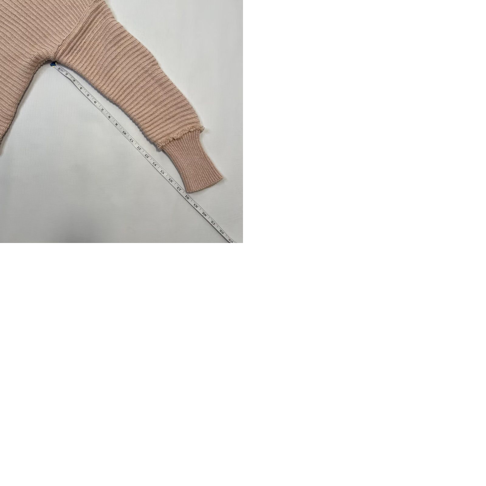 Free People Free People Sweater Womens Small Pink Ribbed Knit V Neck Pullover Boho Lightweight Size S / US 4 / IT 40 - 9 Thumbnail