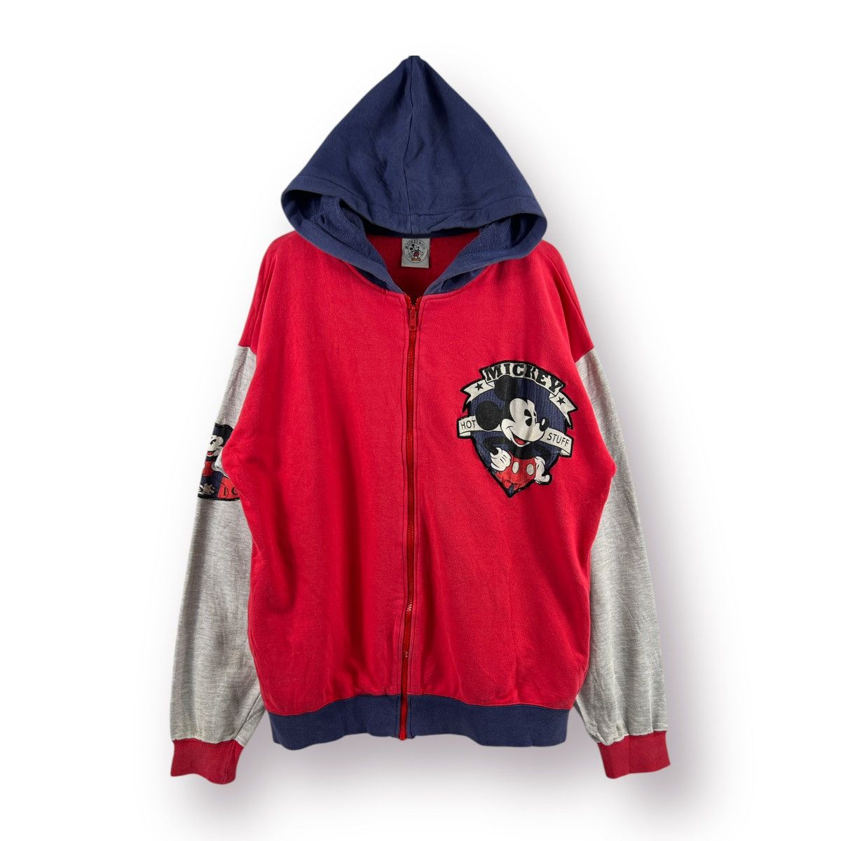 Disney × Japanese Brand × Mickey Mouse 🔥 90s MICKEY & Co WorldWide Style in The U.S hoodie zipper Size US M / EU 48-50 / 2 - 2 Thumbnail