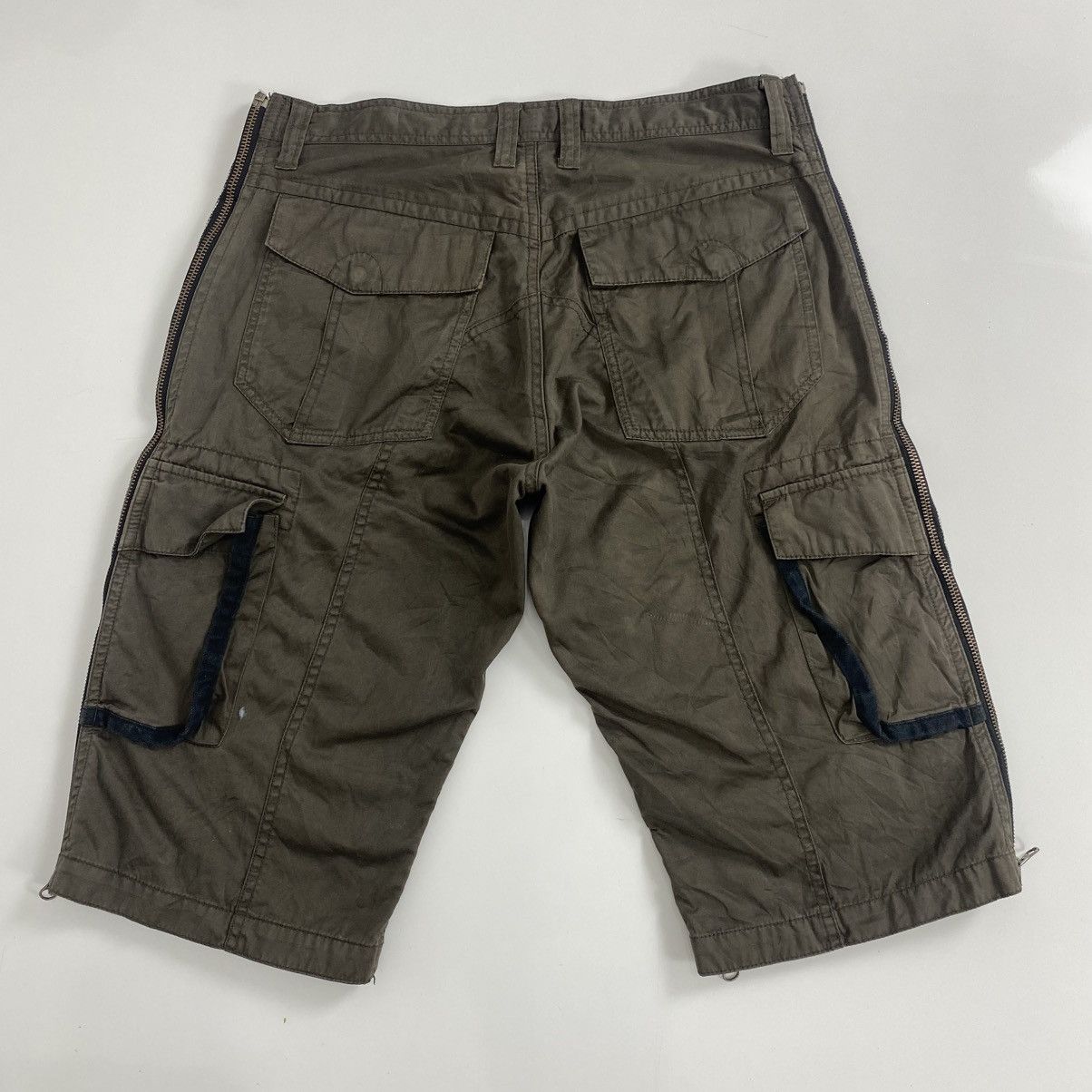 PPFM PPFM Split Zipper Short Jeans Size US 31 - 6 Thumbnail