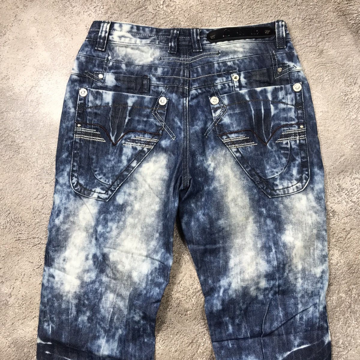 Vintage Vintage Y2K Distressed Baggy Flared Jeans Grunge Japan 29 Size US 29 - 5 Thumbnail