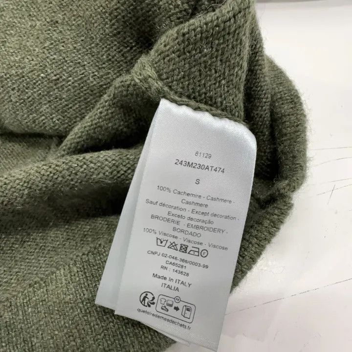 Dior Dior Dior V-Neck Long Sleeve Knit Cardigan for Men 0079-25 Size US S / EU 44-46 / 1 - 4 Thumbnail