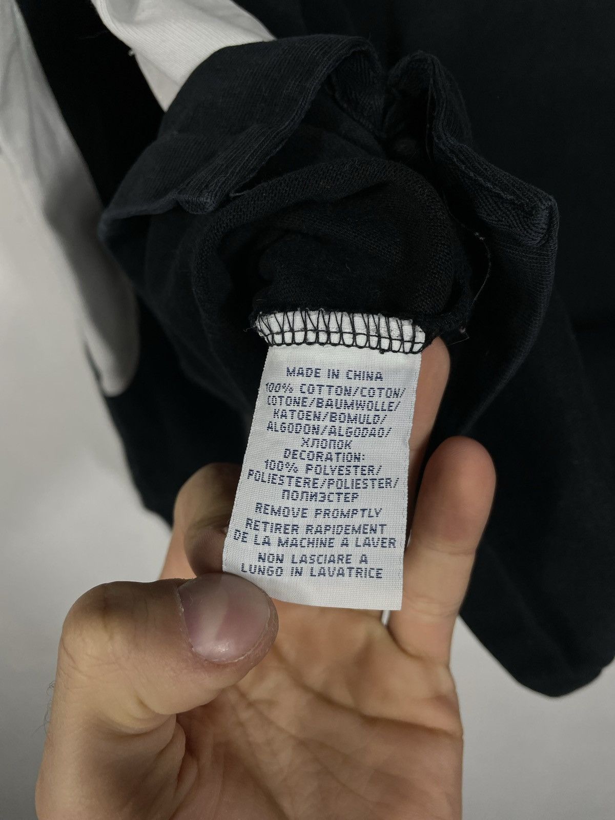 Polo Ralph Lauren Polo Ralph Lauren Black Retro 00s Longsleeve Skate Drip Swag Size US L / EU 52-54 / 3 - 11 Thumbnail