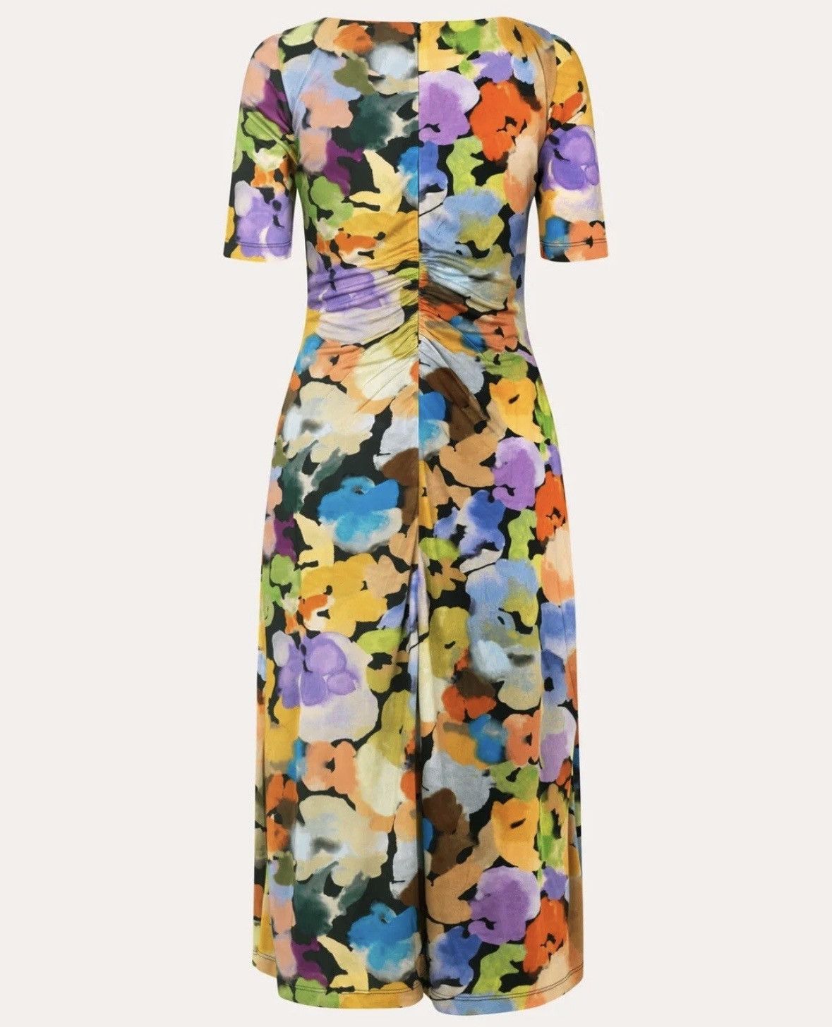 Stine Goya Stine Goya Jose Airbrush at Night Midi Dress NWT Size XS / US 0-2 / IT 36-38 - 3 Thumbnail