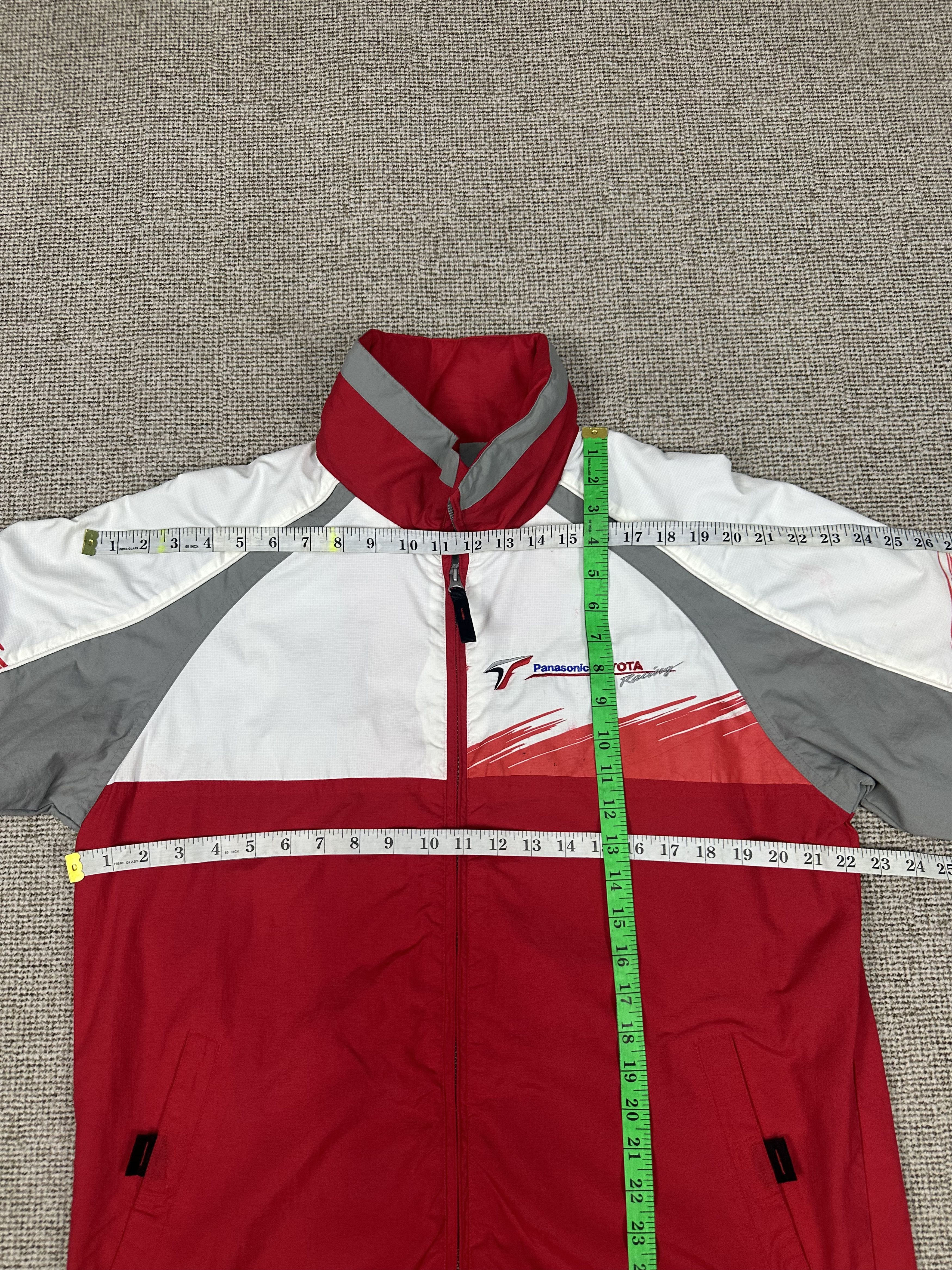 Formula 1 Vtg Toyota Racing Panasonic F1 Nylon Jacket Z328 Size US S / EU 44-46 / 1 - 9 Thumbnail
