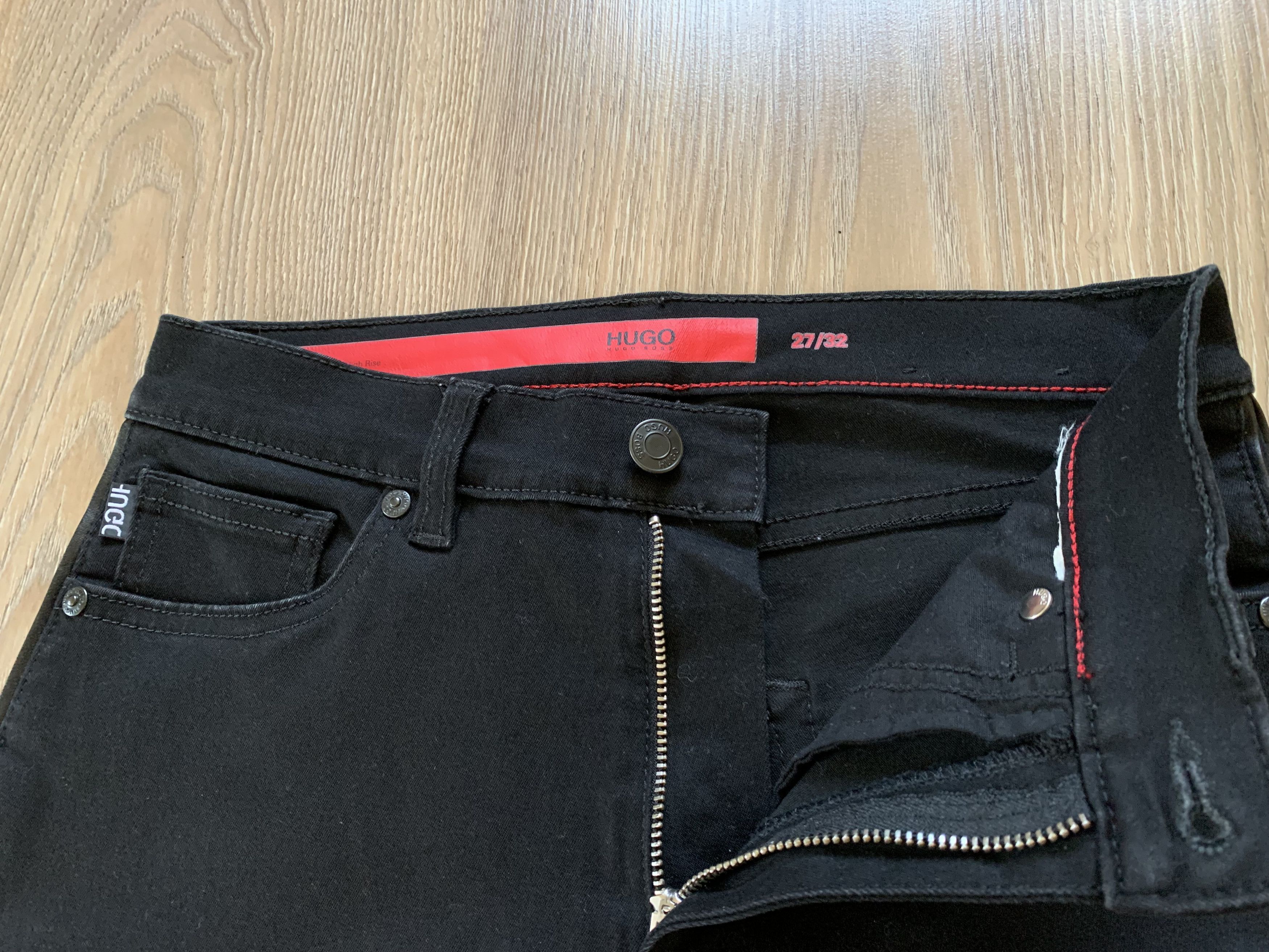 Hugo Boss Womens Hugo Boss Lou Black Skinny High Rise Jeans Size 27" / US 4 / IT 40 - 5 Thumbnail
