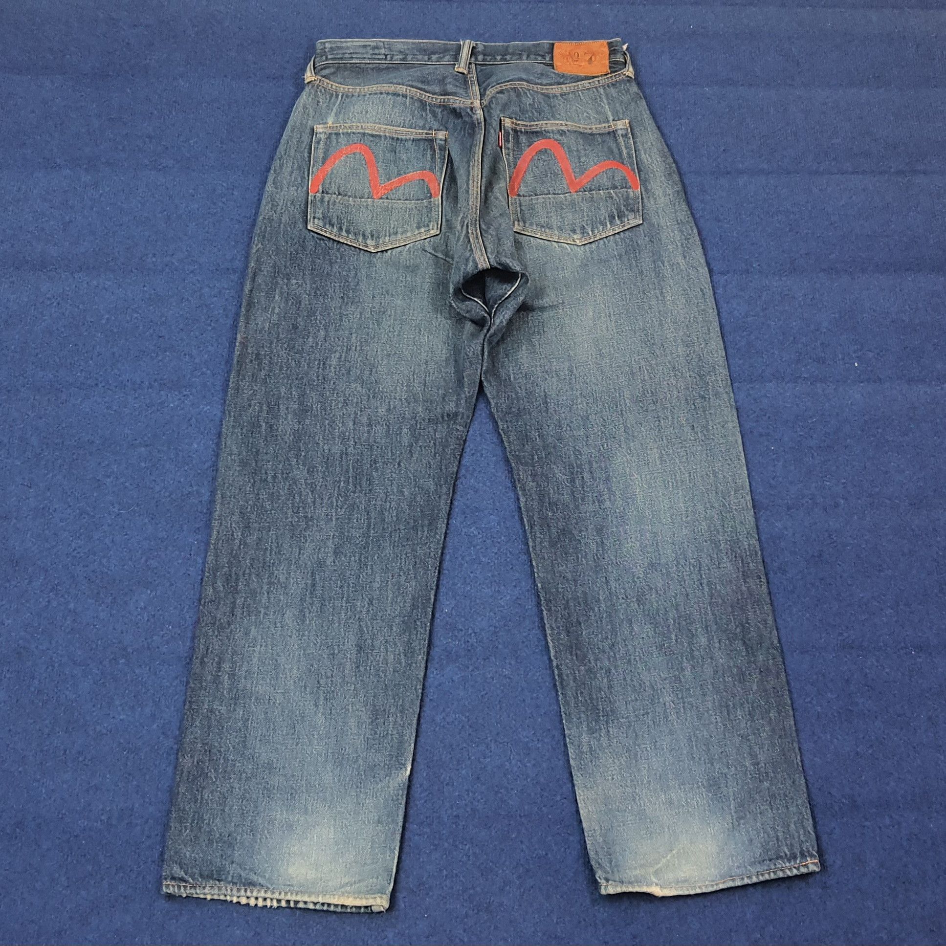 Evisu Vintage Evisu Japan Selvedge Custom Daicock Jeans C228N18 Size US 33 - 3 Thumbnail