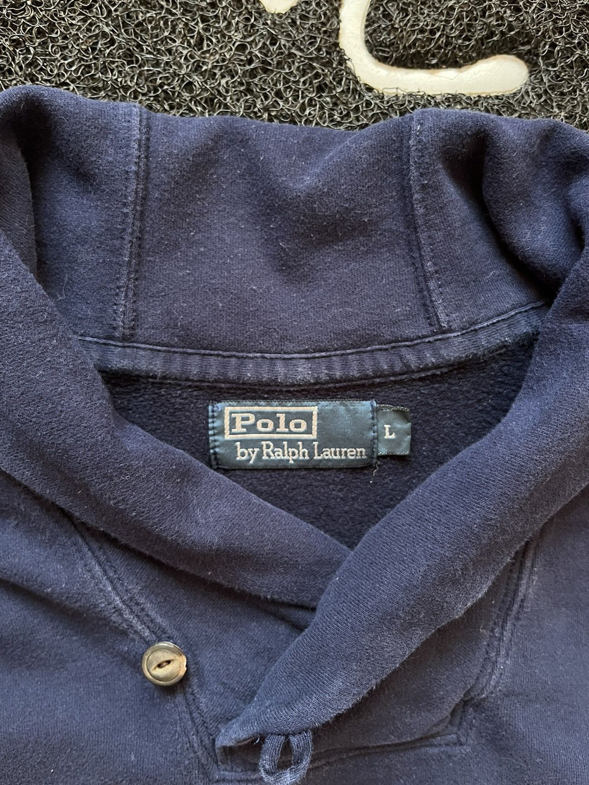 Polo Ralph Lauren Vintage Polo Ralph Lauren Small Logo Sweatshirt With Buttons Size US L / EU 52-54 / 3 - 3 Thumbnail
