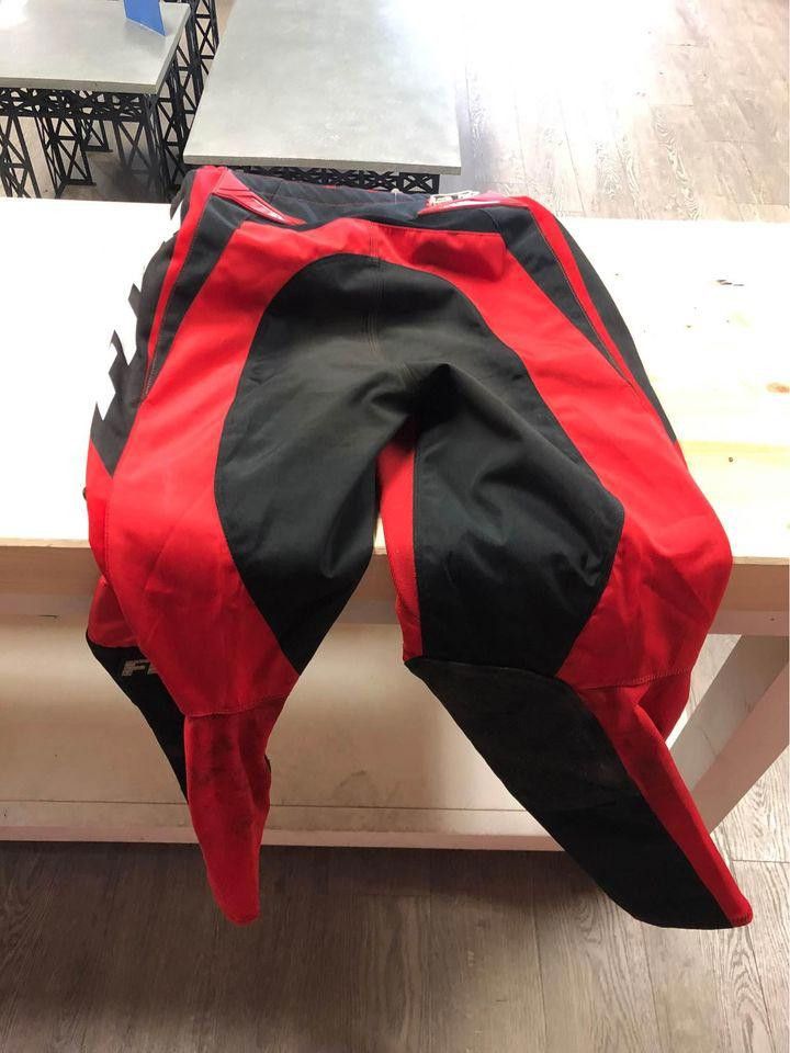 Fox Racing Fox Racing Womens Honda Red MX Pants - Size 34 Size 34" / US 12 / IT 48 - 3 Thumbnail