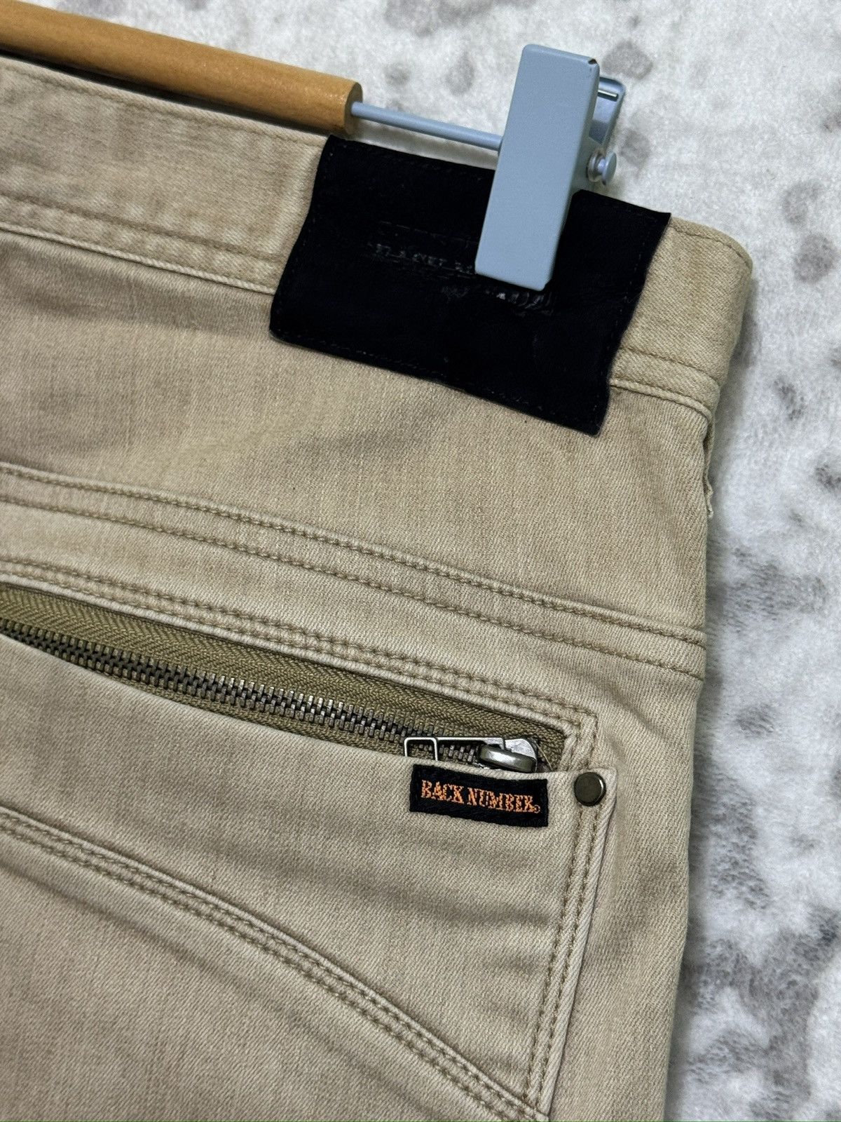Japanese Brand Vintage BACK NUMBER Zipper Bush Pants Size US 30 / EU 46 - 11 Thumbnail