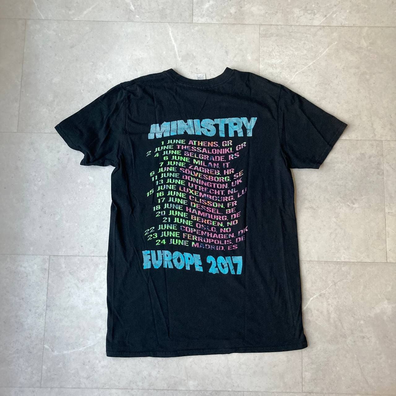 Band Tees Ministry Industrial Metal Rock Band Tour Tee Size US L / EU 52-54 / 3 - 5 Thumbnail