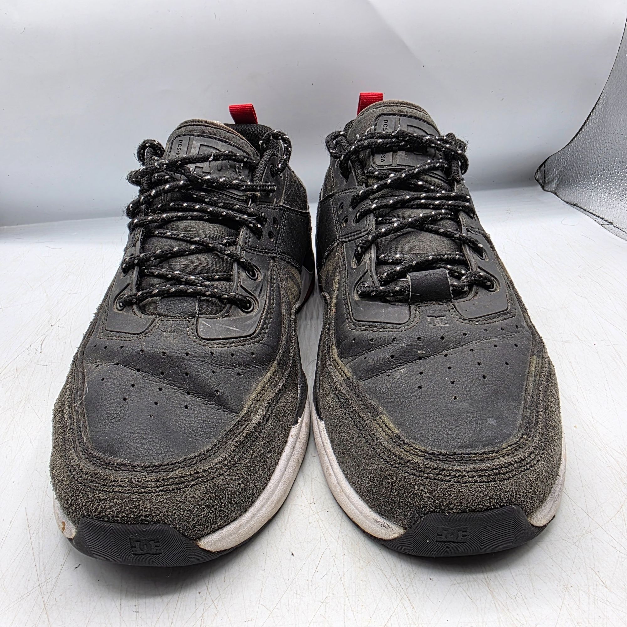 DC DC E.Tribeka SE Mens 10 Black Red Green Camo Shoes Skateboar Size US 10 / EU 43 - 2 Thumbnail