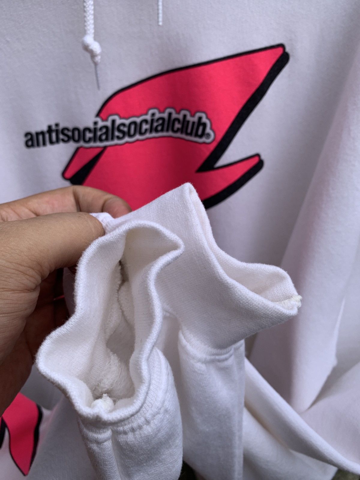 Anti Social Social Club ANTI SOCIAL SOCIAL CLUB CARELESS BOLT HOODIE Size US XL / EU 56 / 4 - 5 Thumbnail