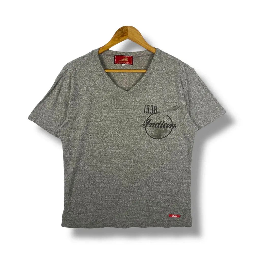 Indian Motorcycle INDIAN MOTORCYCLE 1938 Arizona V-Neck Tee Shirt Large Size Size US L / EU 52-54 / 3 - 1 Thumbnail