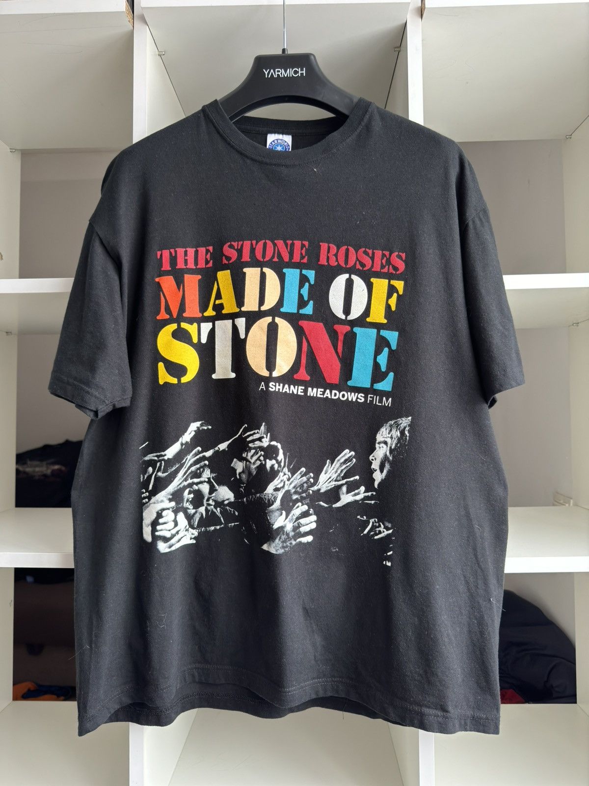 Vintage 90s STONE ROSES MADE OF STONE BRITPOP BAND TEE | Grailed