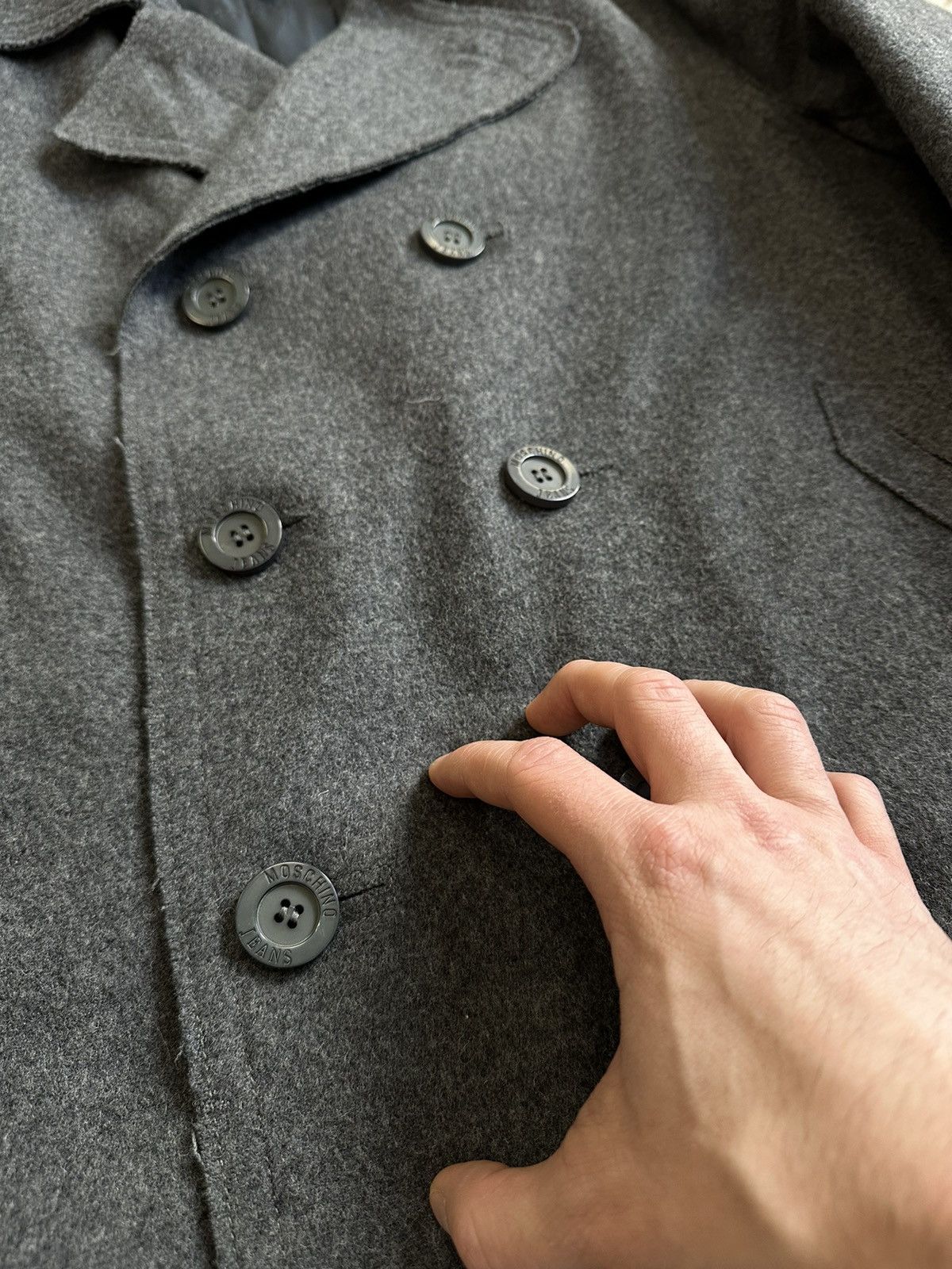 Moschino Moschino 90s Wool Pea Coat 3279AC Size US M / EU 48-50 / 2 - 7 Thumbnail