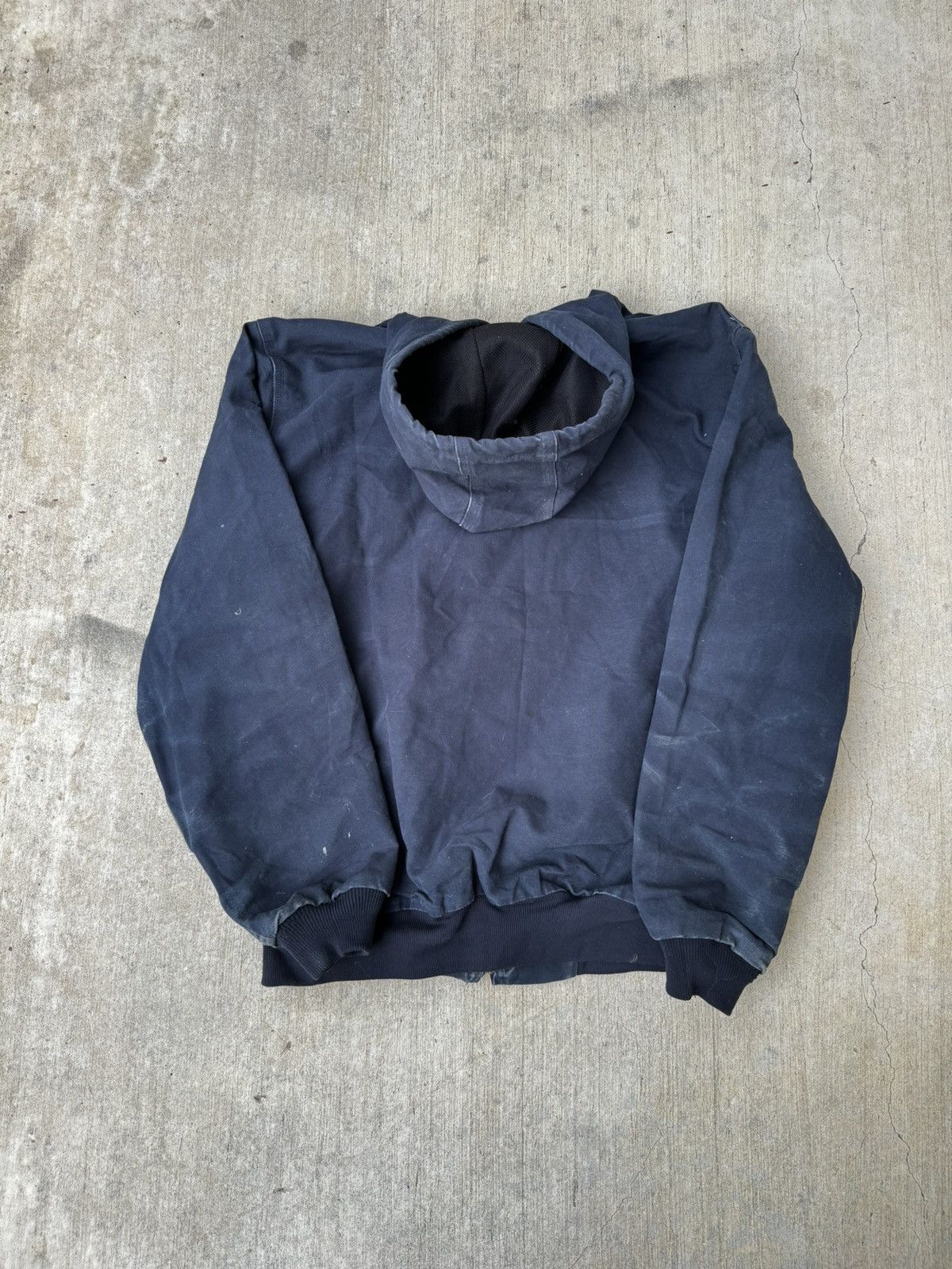 Carhartt × Vintage Vintage navy blue carhartt jacket Size US XL / EU 56 / 4 - 2 Thumbnail