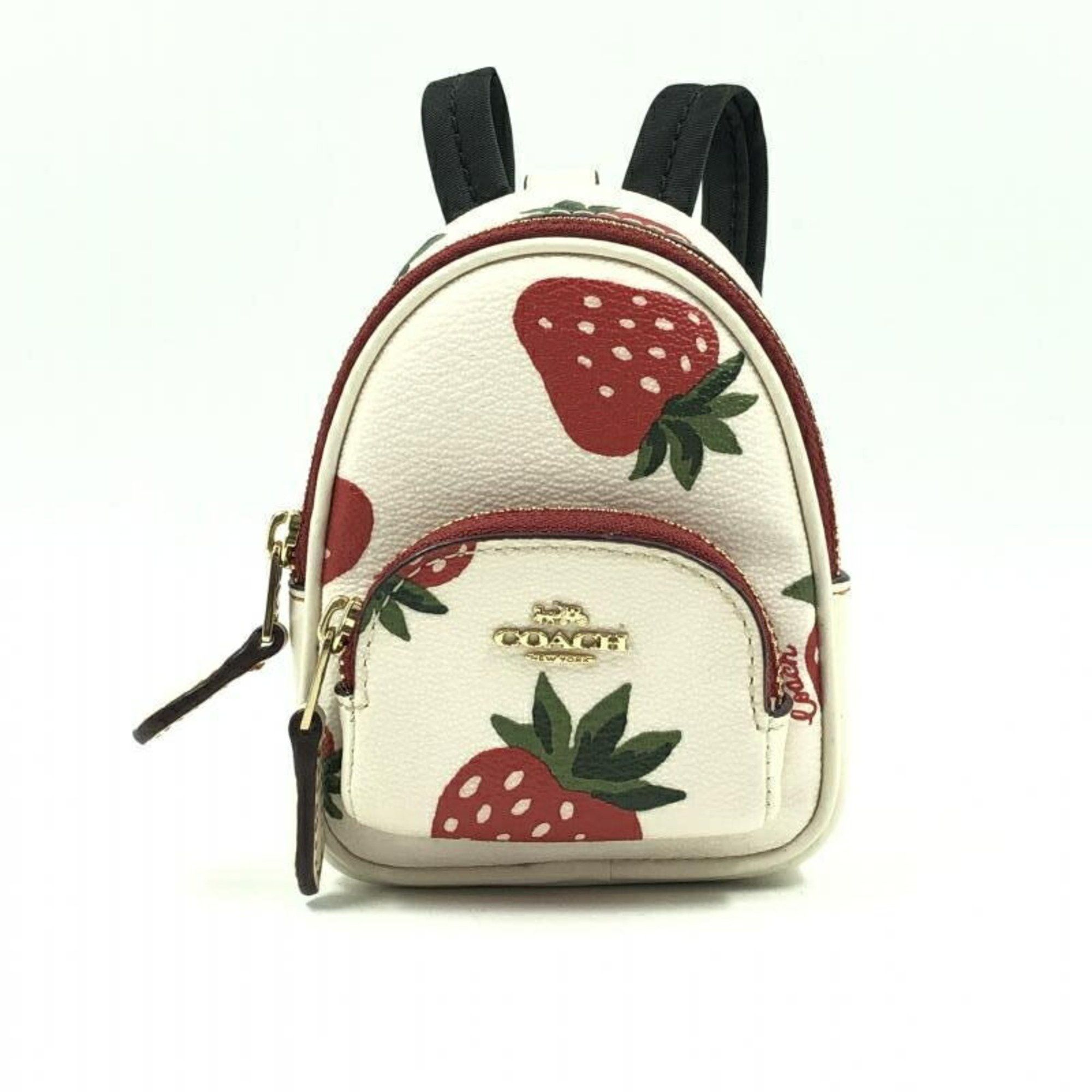 Coach cherry backpack hotsell