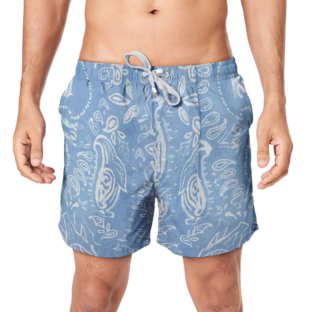 Designer Bandana Watercolor Shorts Size US 28 / EU 44 - 1 Thumbnail