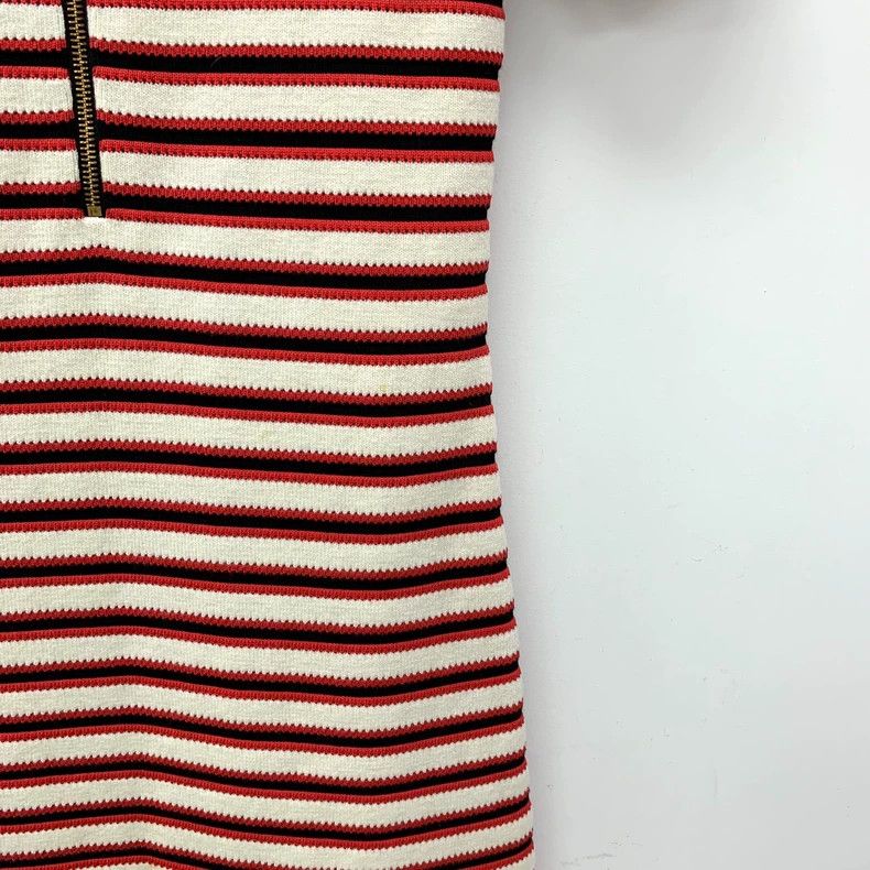 Louis Vuitton Louis Vuitton Color-block striped sheepwool semi-zipped cr Size M / US 6-8 / IT 42-44 - 4 Thumbnail