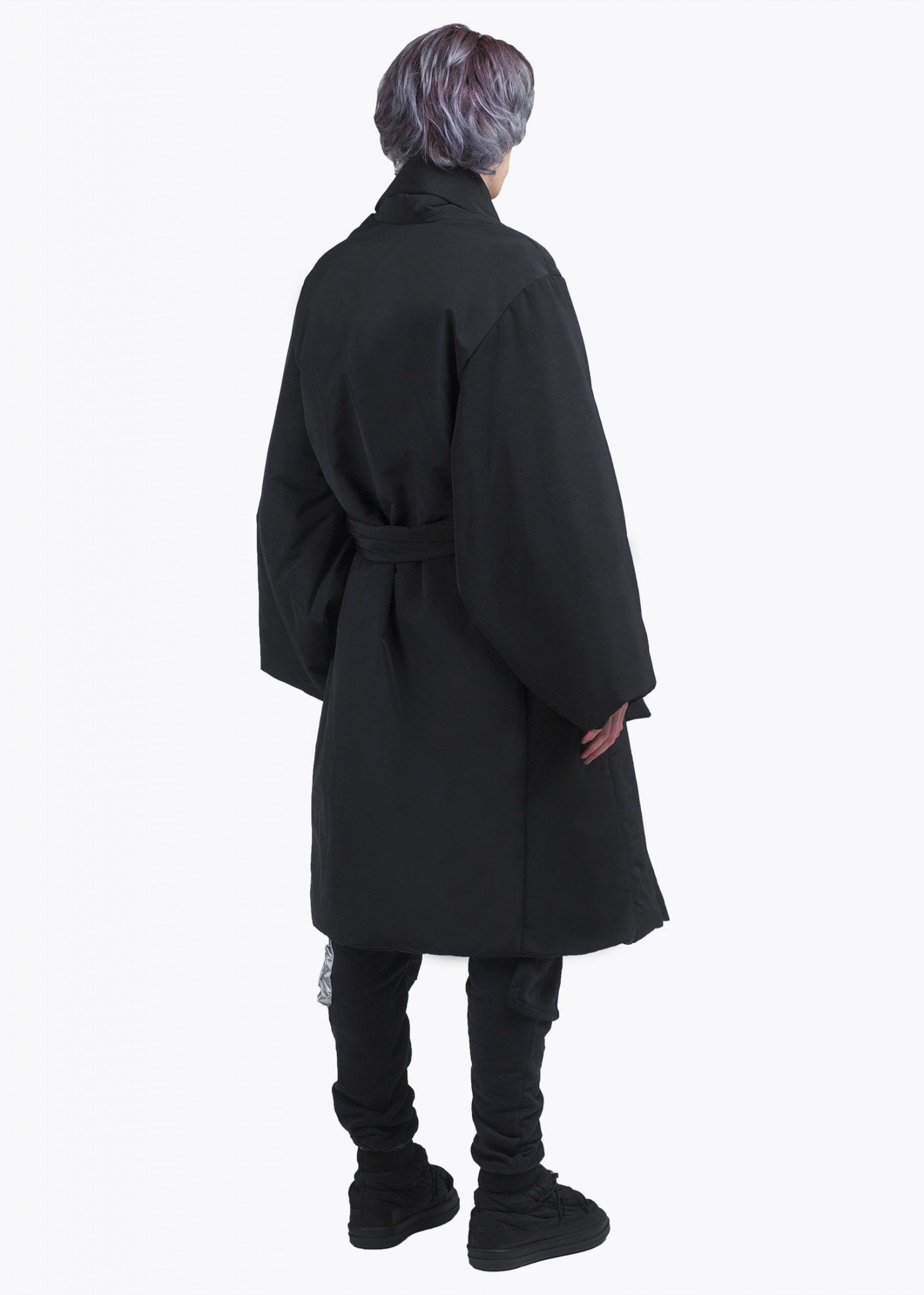 Bat Norton INSULATED JACKET KIMONO OVERSIZE. BLACK Size US L / EU 52-54 / 3 - 7 Thumbnail