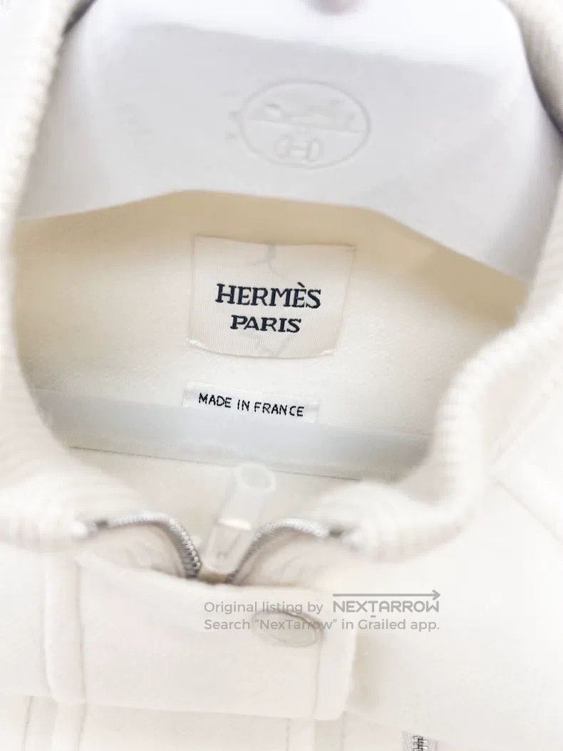 Hermes Hermes White sleeveless vest jacket Size XS / US 0-2 / IT 36-38 - 4 Thumbnail