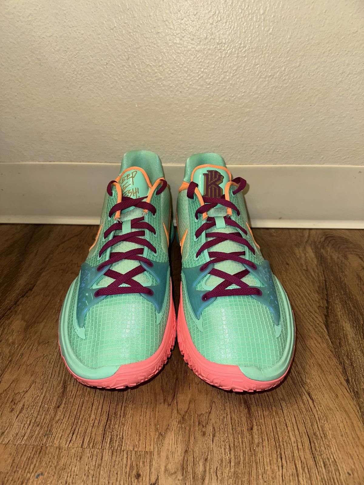 Nike Nike Kyrie 4 Low Keep Sue Fresh Size US 14 / EU 47 - 4 Thumbnail