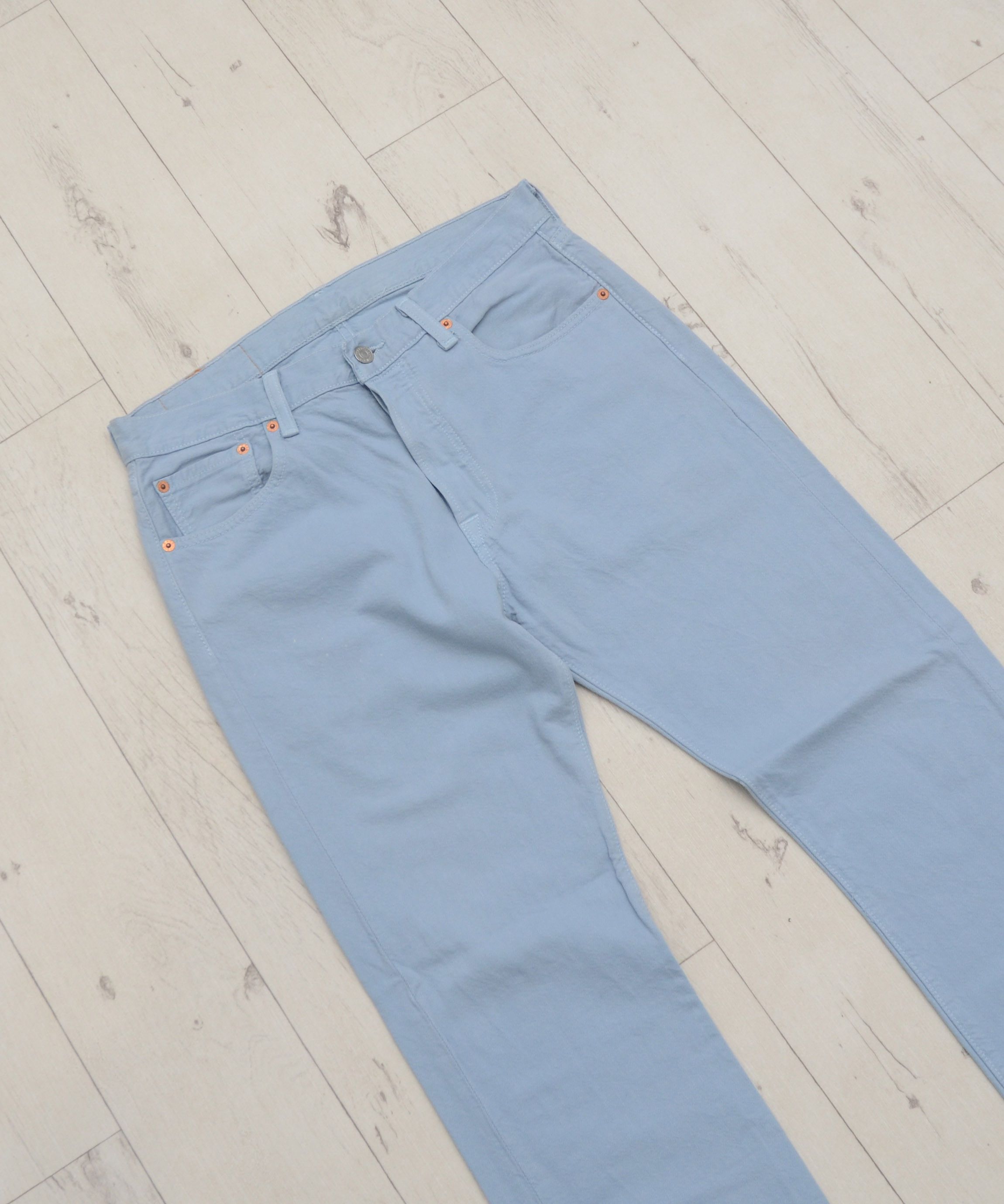 Levi's Vintage Style Levi’s 501 Blue Jeans W30 L30 Size US 30 / EU 46 - 3 Thumbnail