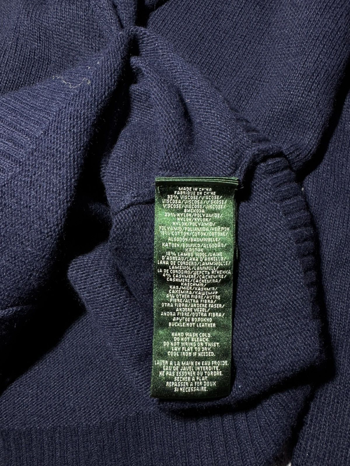 Polo Ralph Lauren Polo Ralph Lauren Wool Cardigan Blue Women’s Size S Luxury Size S / US 4 / IT 40 - 8 Thumbnail
