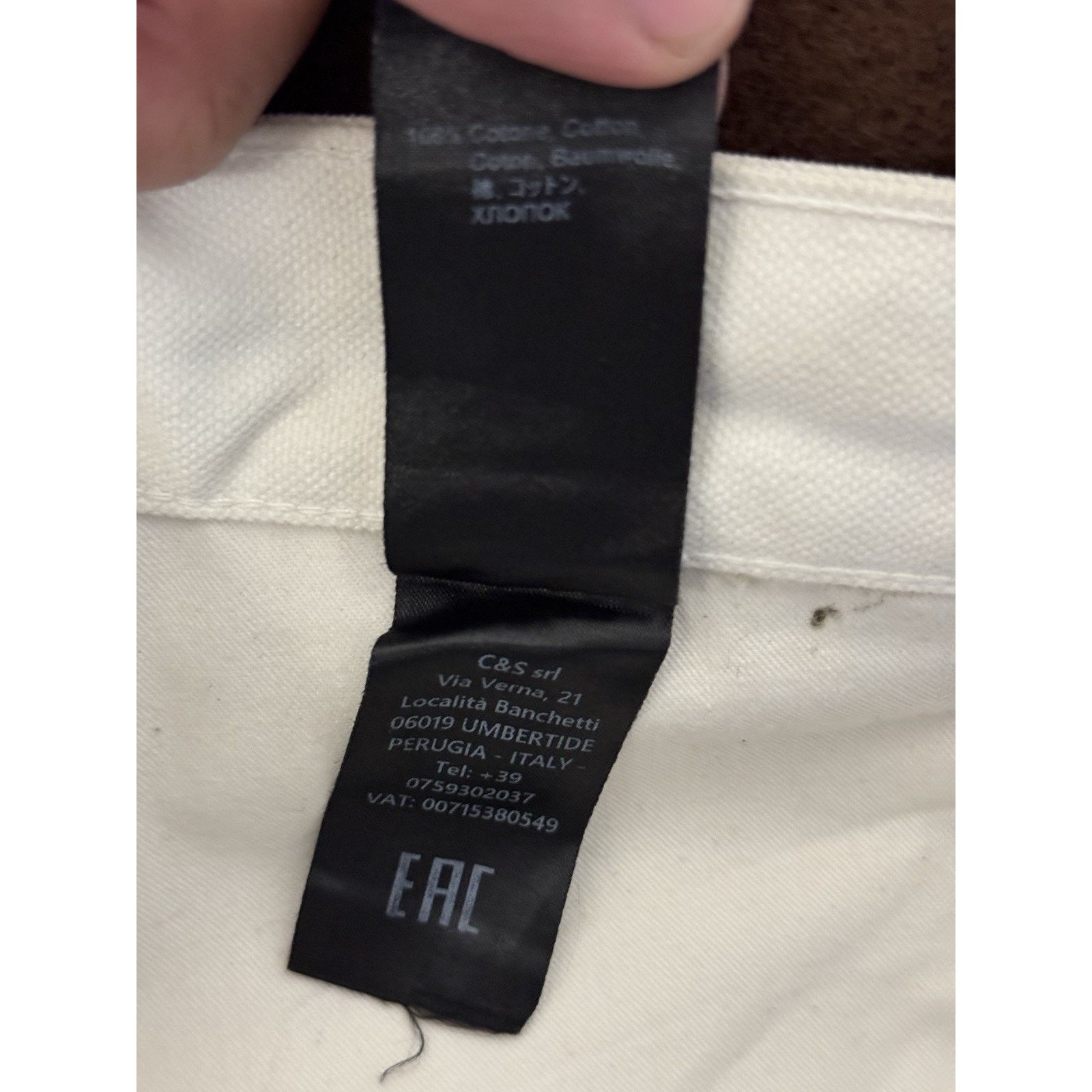 PDF PDF Saggy Brown Denim Pants Size 38 Size US 38 / EU 54 - 6 Thumbnail