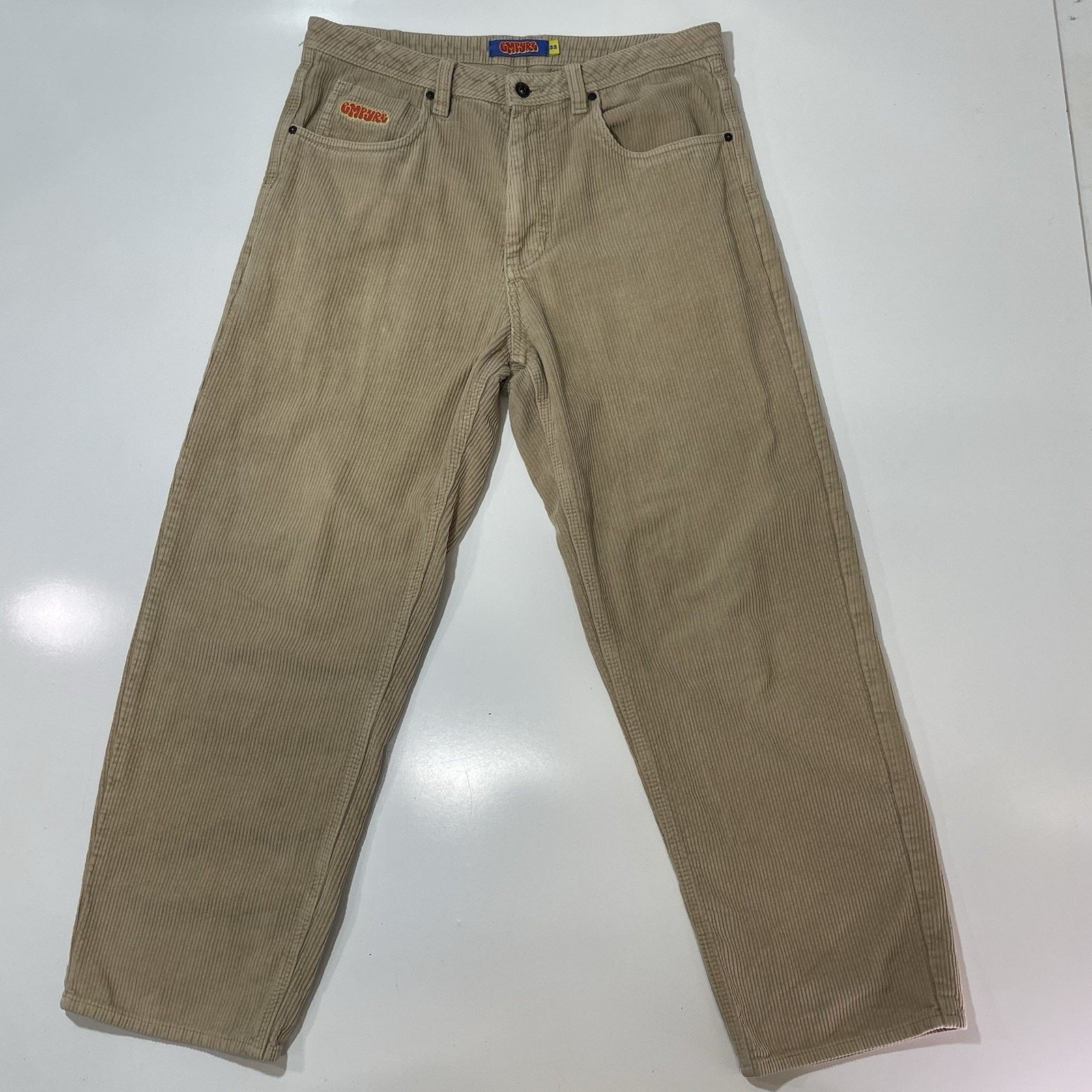Empyre Empyre Corduroy Pants Men’s 32 Tan Baggy Loose Fit Skate Y2K Size US 32 / EU 48 - 1 Thumbnail