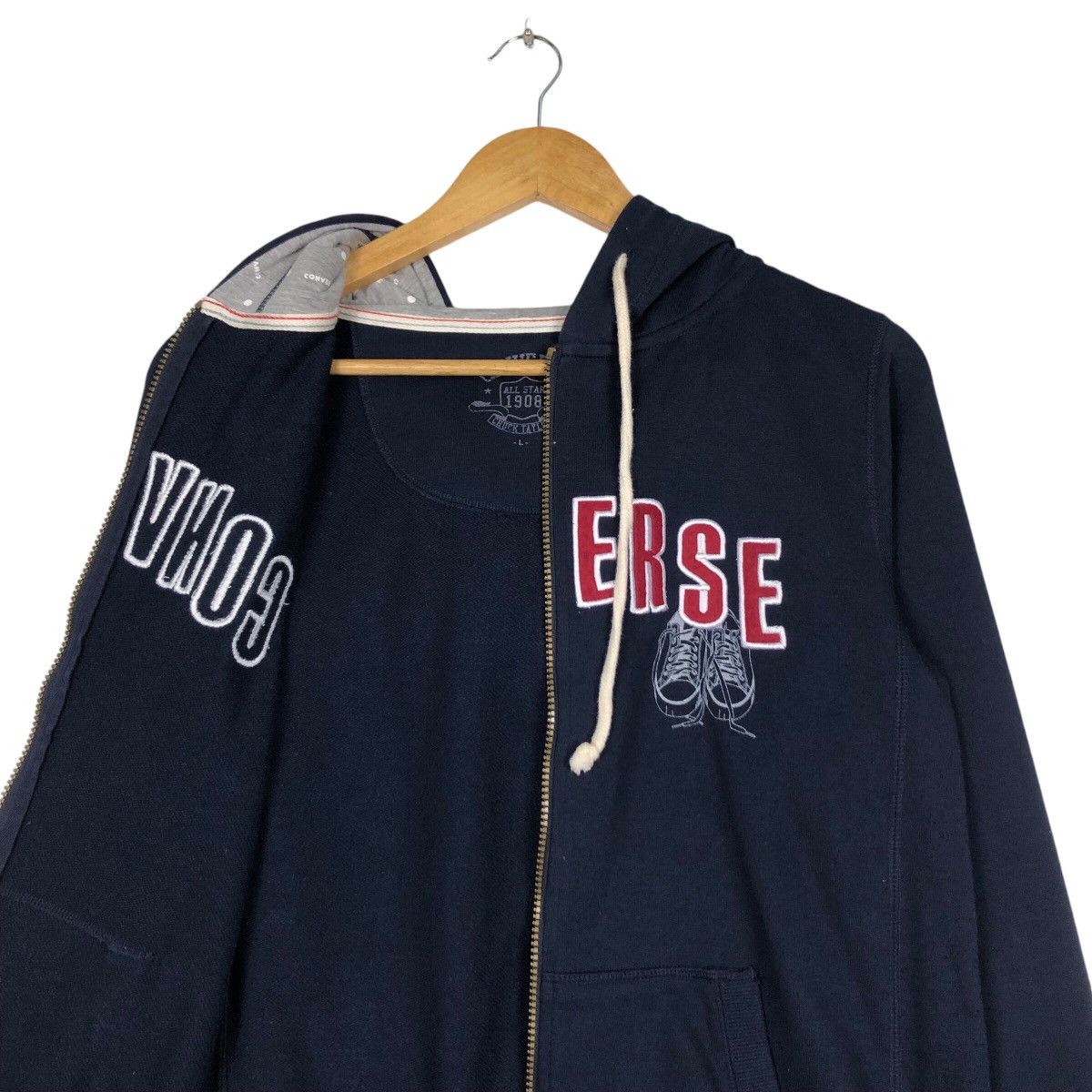 Converse Converse Small Hoodie Sweater Ligh Jacket small size Size US S / EU 44-46 / 1 - 12 Thumbnail