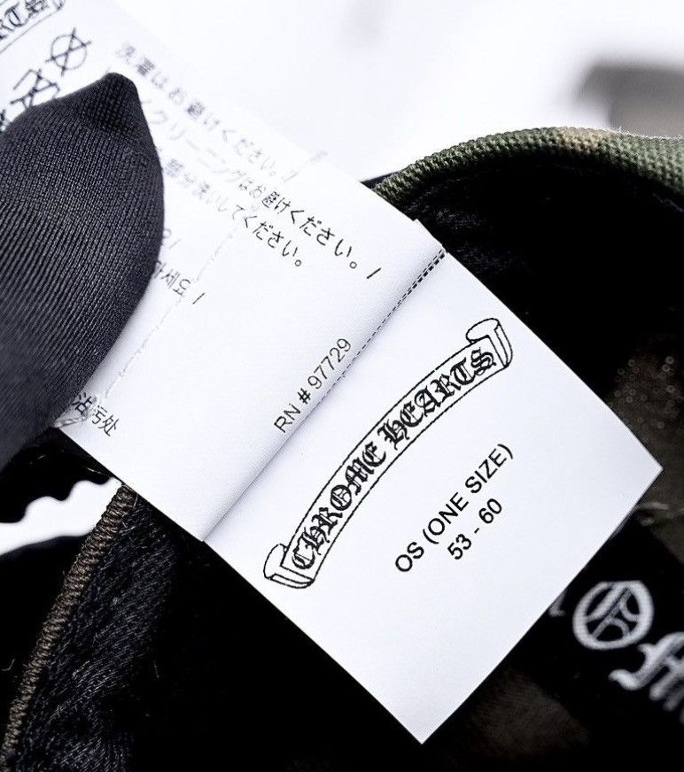 Chrome Hearts Chrome hearts Camo baseball hat Size ONE SIZE - 5 Thumbnail