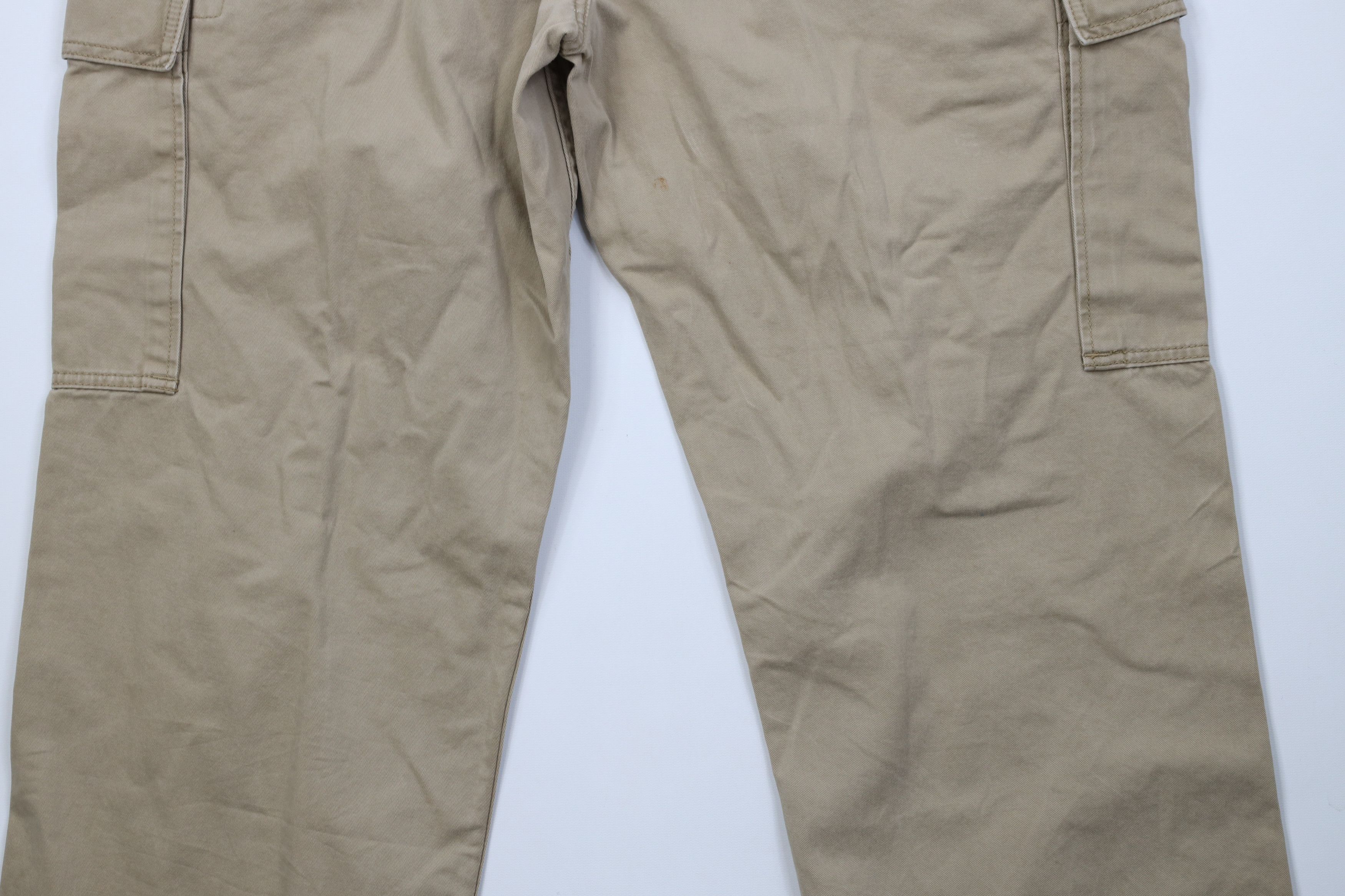 Eddie Bauer Vintage Eddie Bauer Baggy Wide Leg Cargo Pants Beige Cotton Size US 40 / EU 56 - 12 Thumbnail
