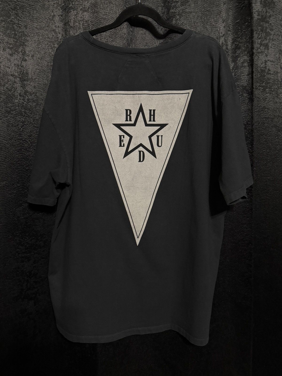 Rhude Saddle Tshirt in Vintage Black Size US XXL / EU 58 / 5 - 6 Thumbnail
