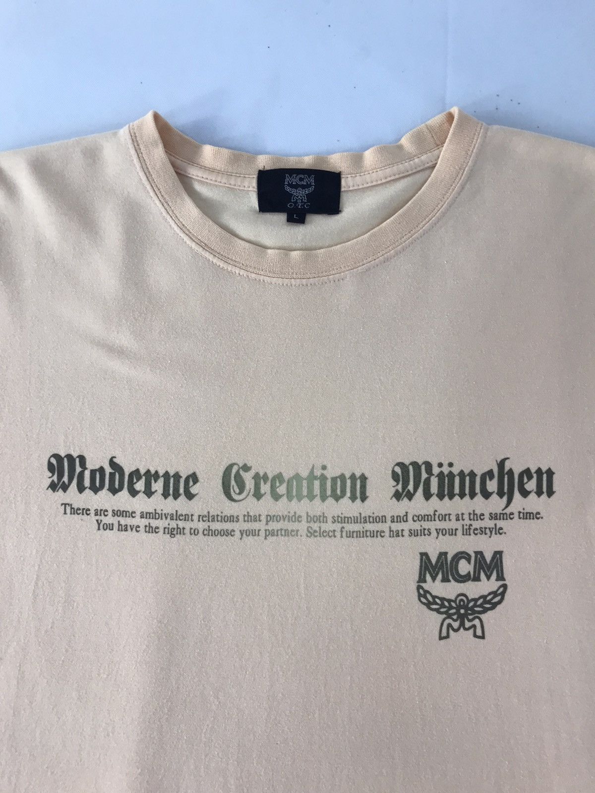 MCM MCM Otc Moderne Creation Miinchen Tee Size US L / EU 52-54 / 3 - 4 Thumbnail