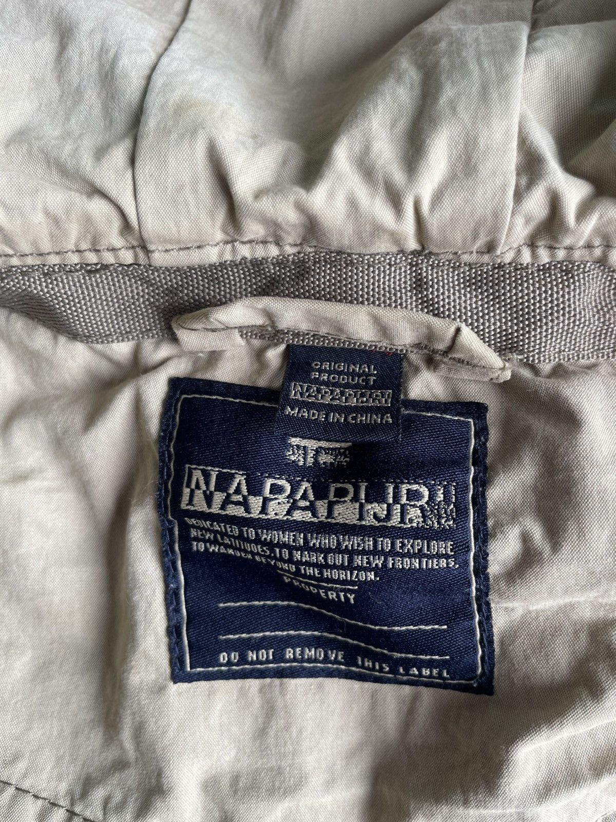 Napapijri Authentic NAPAJIRI Windbreaker jacket hooded Size US M / EU 48-50 / 2 - 5 Thumbnail