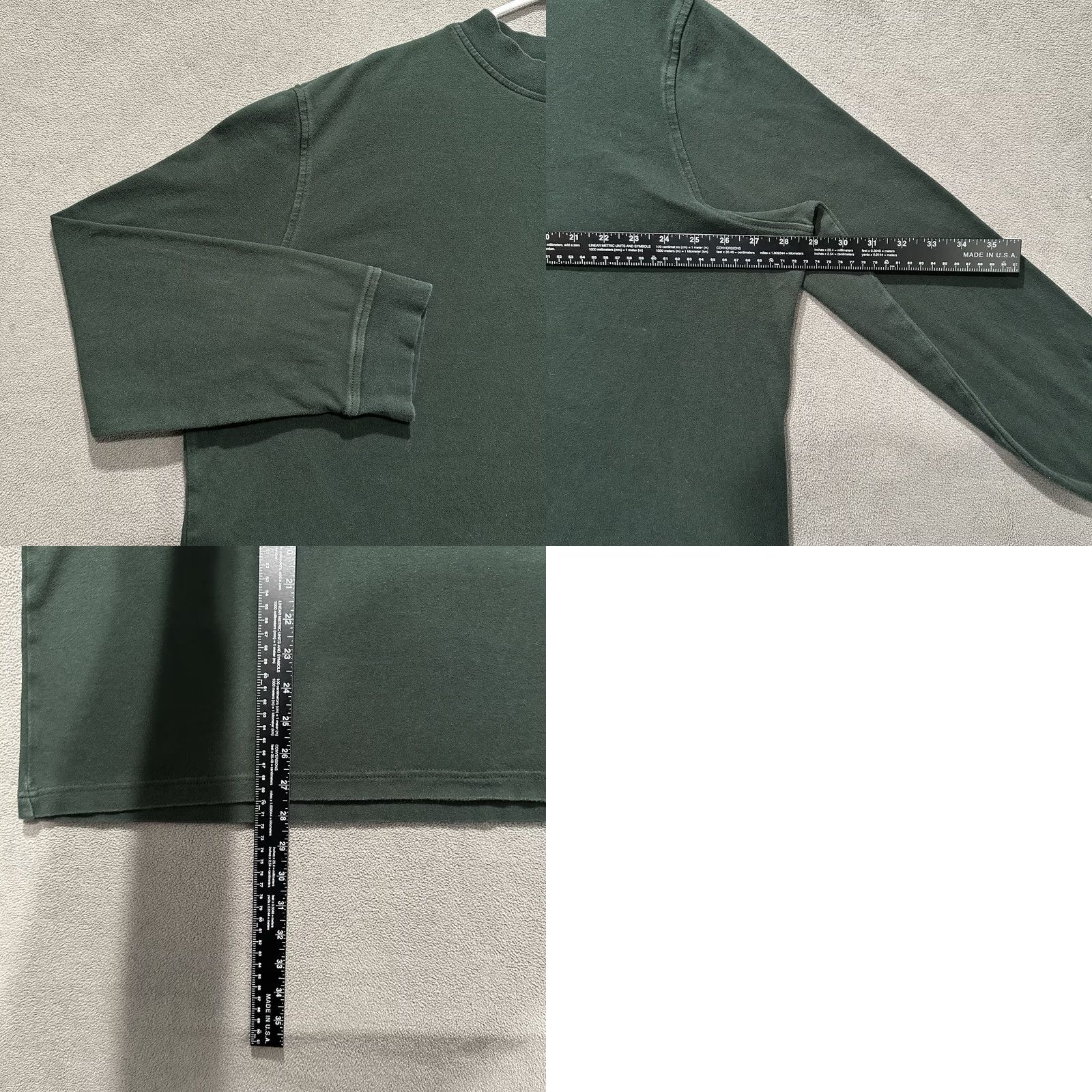 Croft & Barrow Croft & Barrow Shirt Mens 2XL Dark Green Pullover Classic Interlock Mock Neck Size US XXL / EU 58 / 5 - 8 Thumbnail