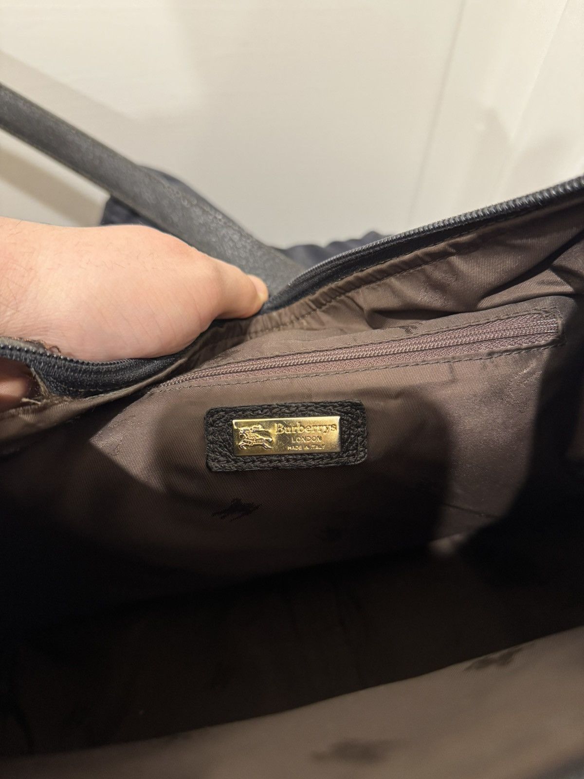 Burberry × Vintage Burberry Canvas Shoulder Bag Size ONE SIZE - 10 Thumbnail