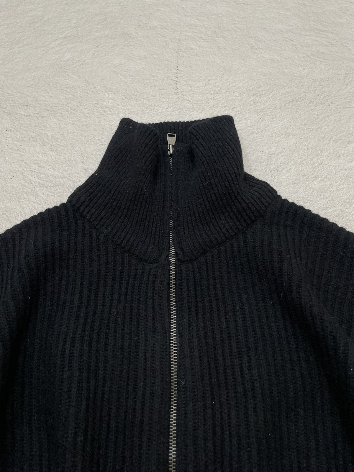 Japanese Brand 2000s Japan Thermal Jacket Black Ribbed Multi Zip Y2K If6was Size US XXL / EU 58 / 5 - 4 Thumbnail