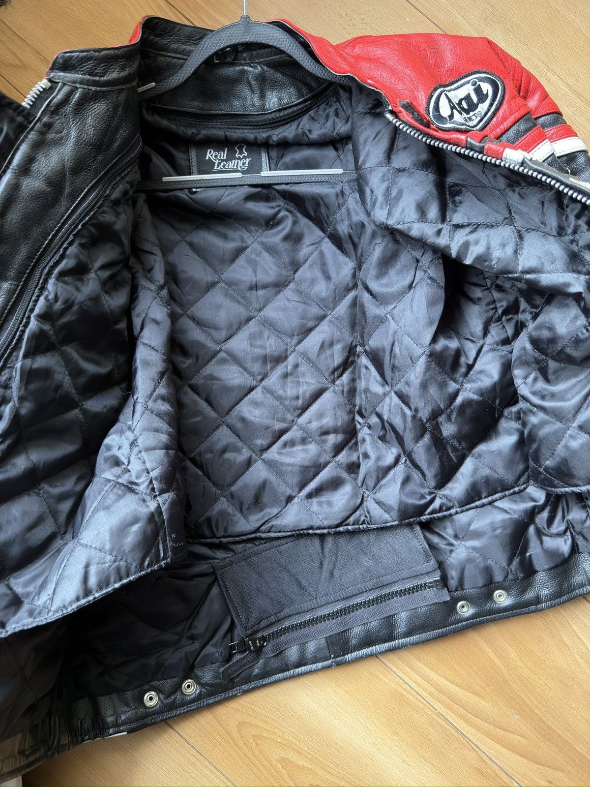 Red Bull Real leather red bull racing biker jacket Size US L / EU 52-54 / 3 - 13 Thumbnail
