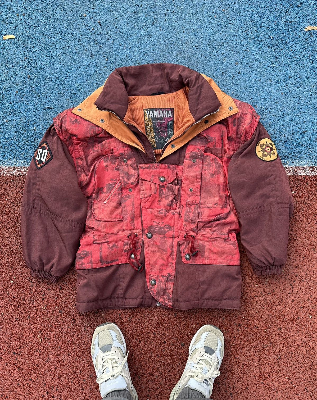 Yamaha Yamaha vintage jacket bomber snow square ski RARE Size US L / EU 52-54 / 3 - 1 Thumbnail