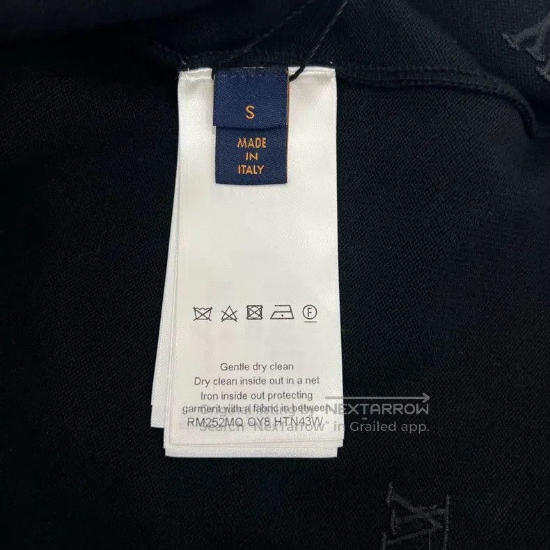 Louis Vuitton Louis Vuitton 25ss full print embroidered sweater Size US S / EU 44-46 / 1 - 6 Thumbnail