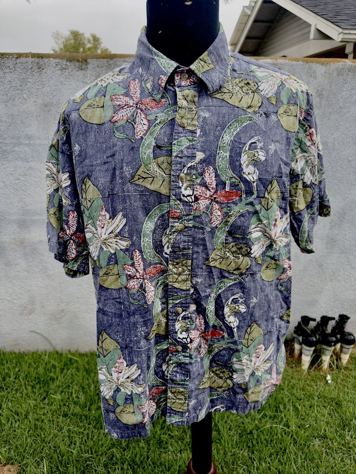 Other Kahala Hawaiian Print Multicolored Full Button Men's XL Size US XL / EU 56 / 4 - 1 Thumbnail