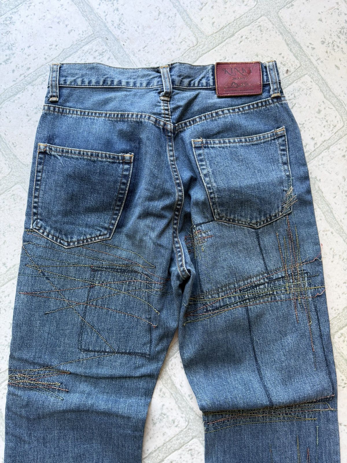 Hysteric Glamour Vintage Hysteric Glamour Flared Crazy Jeans Size US 28 / EU 44 - 4 Thumbnail