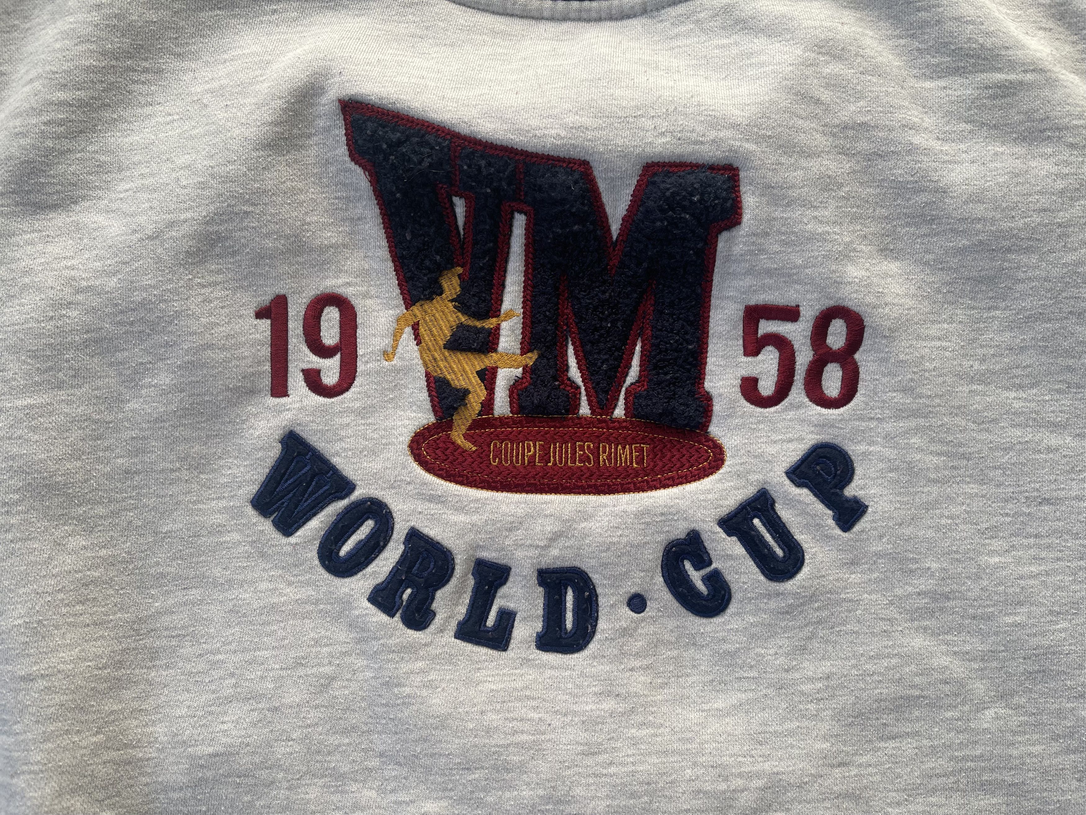 Adidas Adidas Sweatshirt Sweden 1958 FIFA World Cup Jules Rimet Size US L / EU 52-54 / 3 - 8 Thumbnail