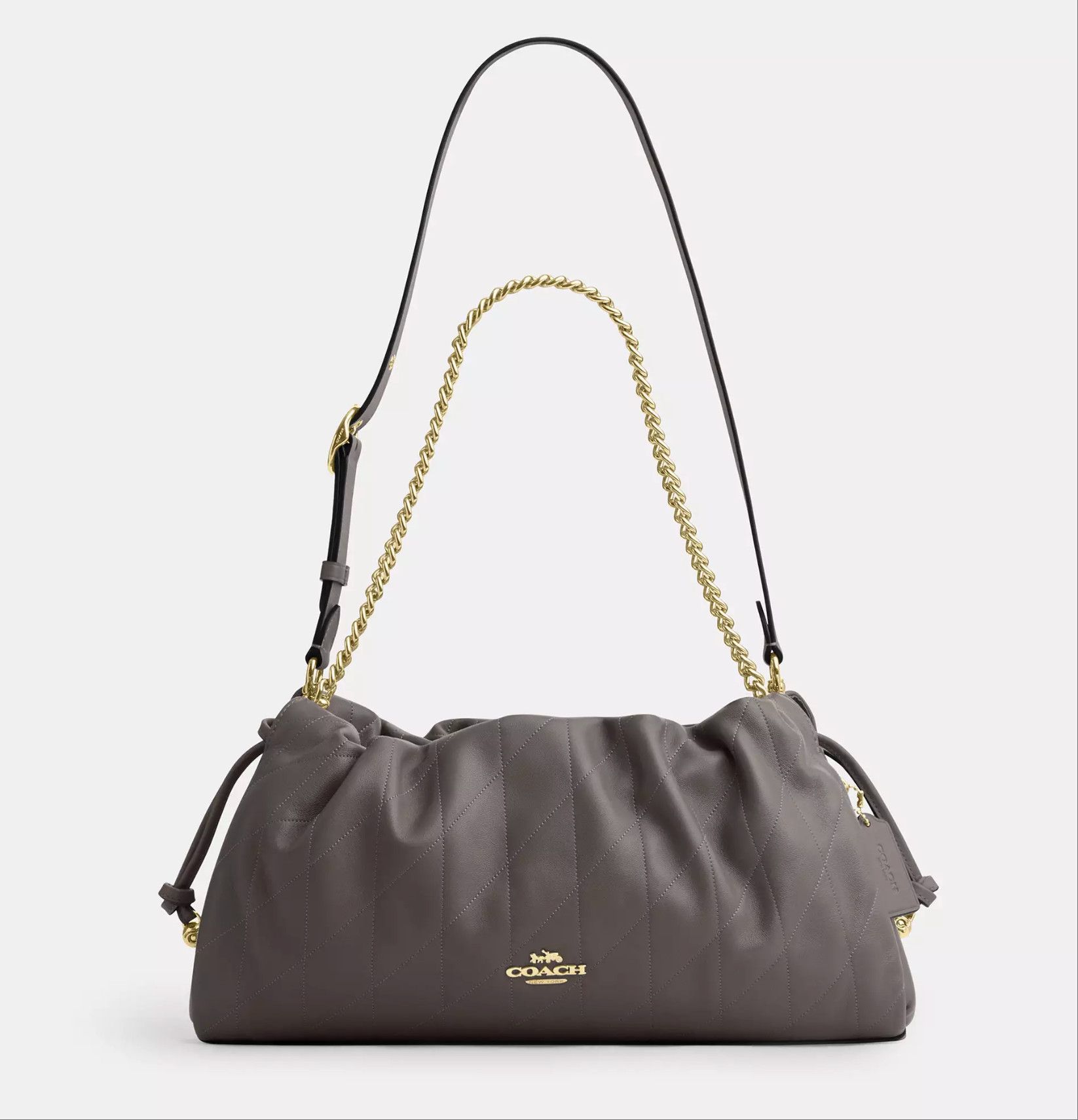 Coach Faye Large Shoulder Bag With Quilting CCZ58 Size ONE SIZE - 10 Thumbnail