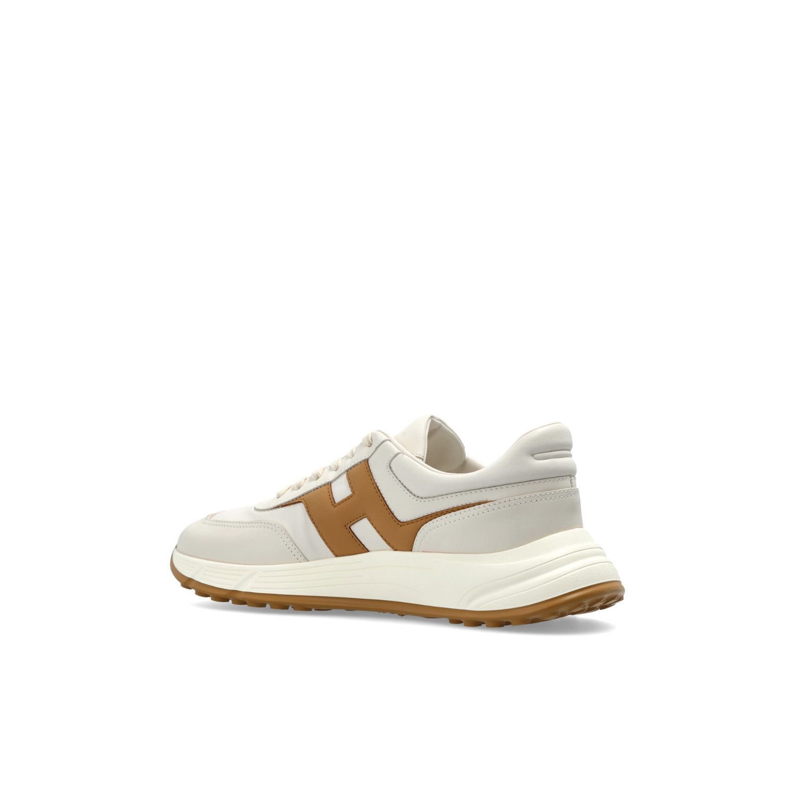 Tod's HOGAN Hyperlight Beige Leather Sneakers New & Authentic (Men Size US 10 / EU 43 - 3 Thumbnail