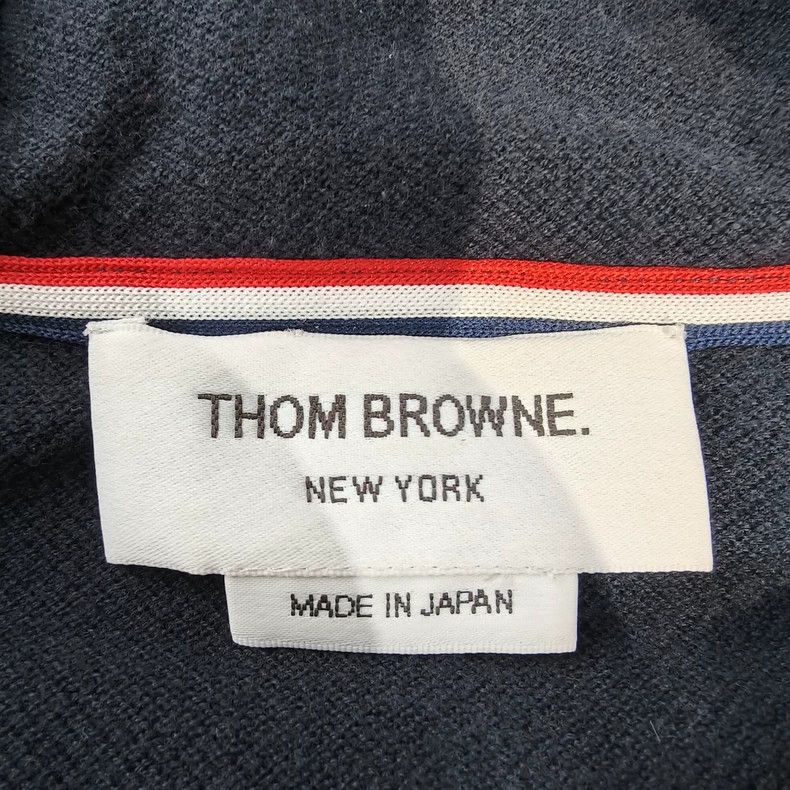 Thom Browne Thom Browne Gray hooded jacket Size US S / EU 44-46 / 1 - 3 Thumbnail