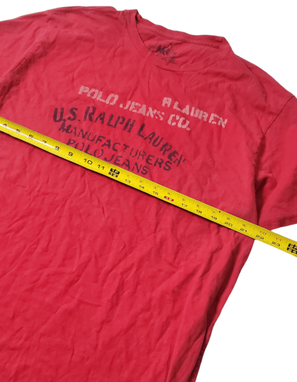 Polo Ralph Lauren Ralph Lauren Polo Jeans Spellout T-Shirt Size US L / EU 52-54 / 3 - 5 Thumbnail