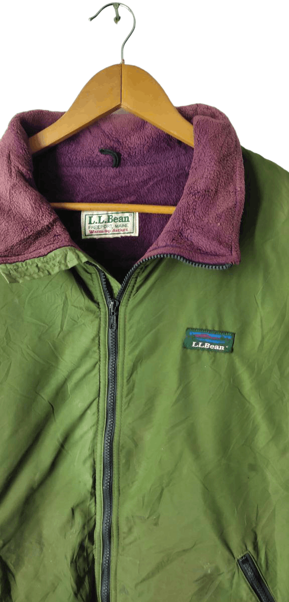 L.L. Bean VINTAGE LL.BEAN SUN FADED WARM UP JACKET Size US L / EU 52-54 / 3 - 3 Thumbnail